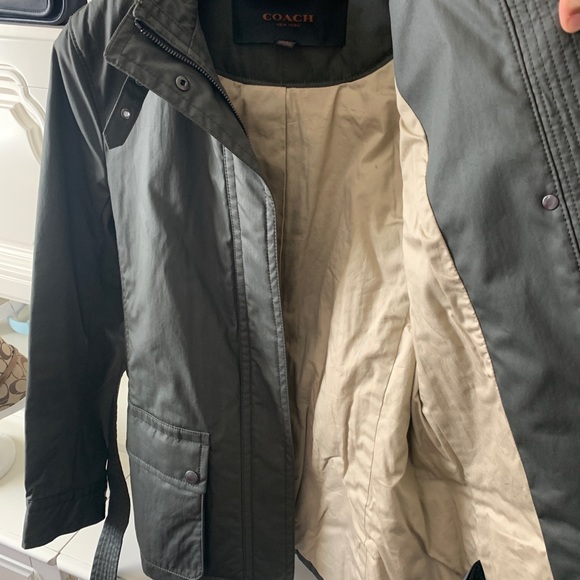 Coach utility army green jacket size Small - Picture 7 of 8